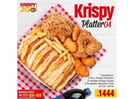 Krispy2Go Platter 4 For Rs.1444/-